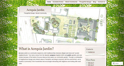 Desktop Screenshot of acequiajardin.com